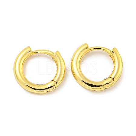 Brass Hoop Earrings EJEW-L211-003G-1