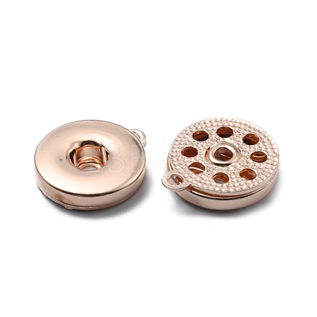 Alloy Hang Snap Base Pendant FIND-WH0110-280RG-1