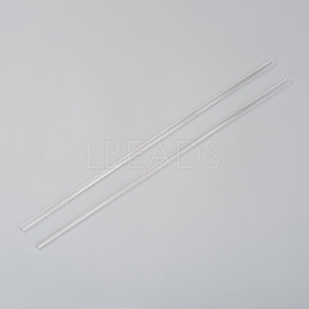 Transparent Acrylic Lollipop Sticks TACR-WH0002-17B-1