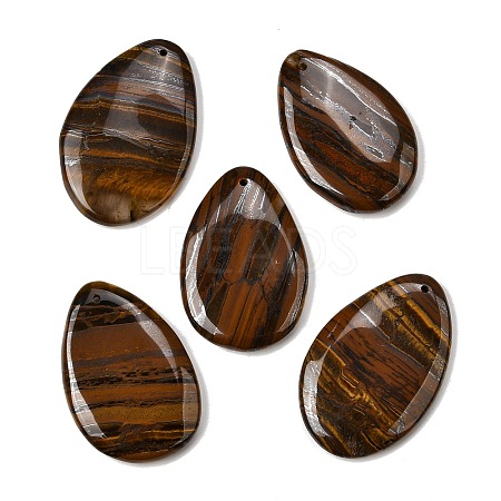 Natural Tiger Iron Big Pendants G-F820-05A-11-1