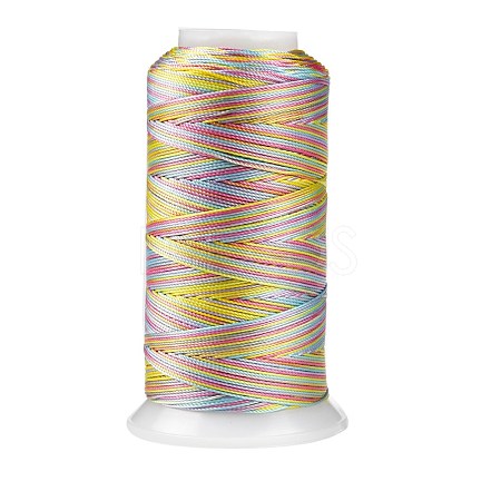 Segment Dyed Round Polyester Sewing Thread OCOR-Z001-A-26-1
