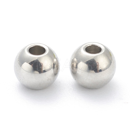 Non-Tarnish 202 Stainless Steel Beads STAS-I180-04B-P-1