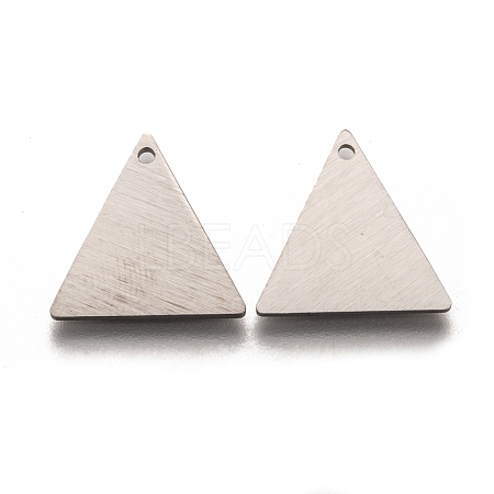 Tarnish Resistant 304 Stainless Steel Pendants STAS-O133-04C-P-1