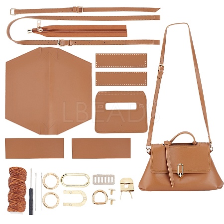DIY Imitation Leather Crossbody Bag Kits DIY-WH0043-66-1