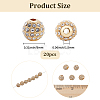 20Pcs Alloy Rhinestone Beads FIND-PA0001-21-2
