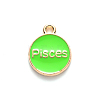 Alloy Enamel Pendants ENAM-S124-01A-06H-3