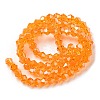 Transparent Electroplate Glass Beads Strands EGLA-A039-T2mm-A23-2