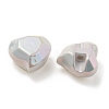 UV Plating Rainbow Iridescent Acrylic Beads OACR-P010-03I-3