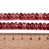 Crackle Transparent Glass Beads Strands GLAA-N074-02A-08-4