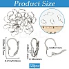 304 Stainless Steel Leverback Earring Findings STAS-SP0001-03A-2