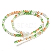 Glass Beads Strands EGLA-A034-M4mm-55-3