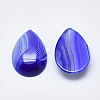 Natural Banded Agate/Striped Agate Cabochons G-T122-23C-2