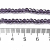 Transparent Glass Beads Strands LS-EGLA-A035-T3mm-D15-5