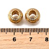 925 Sterling Silver Cubic Zirconia European Beads STER-F061-08G-2