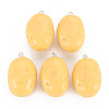 Opaque Resin Pendants RESI-S356-080-1