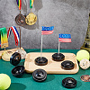 Plastic Mini Flag Stands AJEW-WH0348-103-5