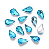 Pointed Back Glass Rhinestone Cabochons RGLA-T081-8x13mm-12-3