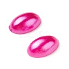 ABS Plastic Imitation Pearl Cabochons SACR-R755-6x4mm-ZM-2