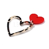 Valentine's Day Opaque Acrylic Pendants OACR-P025-C01-2