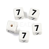 Glazed Porcelain Beads PORC-R003-07-07-1