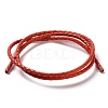Braided Leather Cord VL3mm-15-1