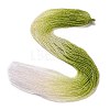 Transparent Gradient Color Glass Beads Strands GLAA-G101-2mm-13-2