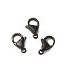 Ion Plating(IP) 304 Stainless Steel Lobster Claw Clasps STAS-AB11-B-1