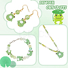 12Pcs Handmade Lampwork Beads LAMP-DR0001-03-5