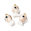 Handmade Lampwork Pendants LAMP-A007-01G-04-03-1