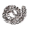 Electroplate Glass Beads Strands EGLA-T021-10L-2