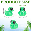 120Pcs Resin Duck Mini Model DJEW-MA0001-07-2