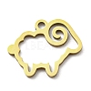 Ion Plating(IP) 316L Surgical Stainless Steel Pendants LS-STAS-M317-35G-2