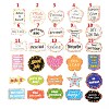 Waterproof PVC Self-Adhesive Picture Stickers DIY-I050-11-2