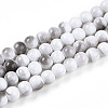 Baking Paint Glass Beads X1-DGLA-N013-8mm-01-1