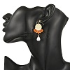 Brass Glass Seed Bead Chandelier Earrings EJEW-MZ00762-02-2