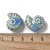 Handmade Porcelain Beads PORC-L080-F07-3