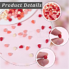 100Pcs 4 Styles Dyed Synthetic Coral Beads CORA-SP0001-18-7