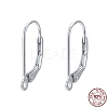 925 Sterling Silver Leverback Earrings Findings STER-M017-01S-7