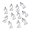 Tarnish Resistant 201 Stainless Steel Charms STAS-R108-02-2