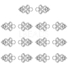 14Pcs Alloy Snap Lock Clasps Findings FIND-FH0008-37P-1
