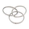 201 Stainless Steel Trinity Interlocking Ring Finger Rings FS-WG6776A-07-3