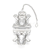 Frog Shape Tea Infuser AJEW-P091-05P-3