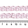 Electroplate Glass Beads Strands EGLA-N012-07F-4