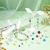   550Pcs Transparent Crackle Glass Beads CCG-PH0001-06-2