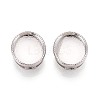925 Sterling Silver Multi-Strand Link Cabochon Settings STER-N016-64P-1