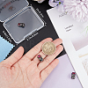 1Pc 925 Sterling Silver with Cubic Zirconia European Beads STER-BBC0005-73-3