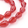 Glass Beads Strands GLAA-R024-15x10mm-14-3