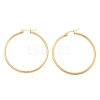 Ion Plating(IP) 304 Stainless Steel Hoop Earrings LS-EJEW-N0016-11G-G-4