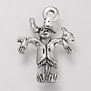 Tibetan Style Alloy Pendants TIBE-S310-004AS-LF-1