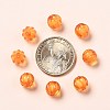Autumn Theme Transparent Acrylic Beads TACR-S089-10mm-11-5